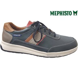 Mephisto Luke Marine cuir lacets_richelieu