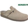Mephisto Halina Taupe Velours sabot