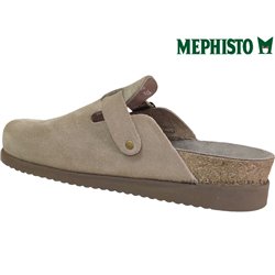 Mephisto Halina Taupe Velours sabot