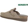 Mephisto Halina Taupe Velours sabot
