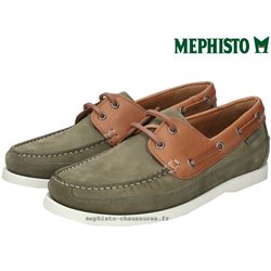 Mephisto BOATING Kaki nubuck bateau