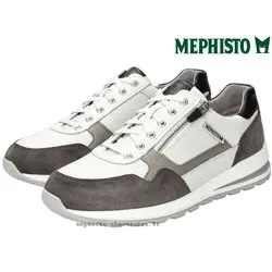 Mephisto Bradley Blanc/Gris lacets_richelieu