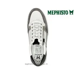 Mephisto Bradley Blanc/Gris lacets_richelieu