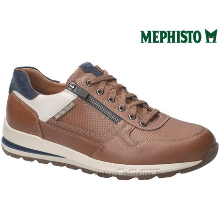 Mephisto Bradley Marron cuir lacets_richelieu