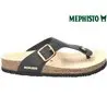 Mephisto Melinda Noir cuir tong
