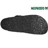 Mephisto Melinda Noir cuir tong