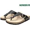Mephisto Melinda Noir cuir tong