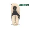 Mephisto Melinda Noir cuir tong