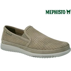 Mephisto Tiago Taupe nubuck mocassin