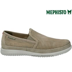 Mephisto Tiago Taupe nubuck mocassin