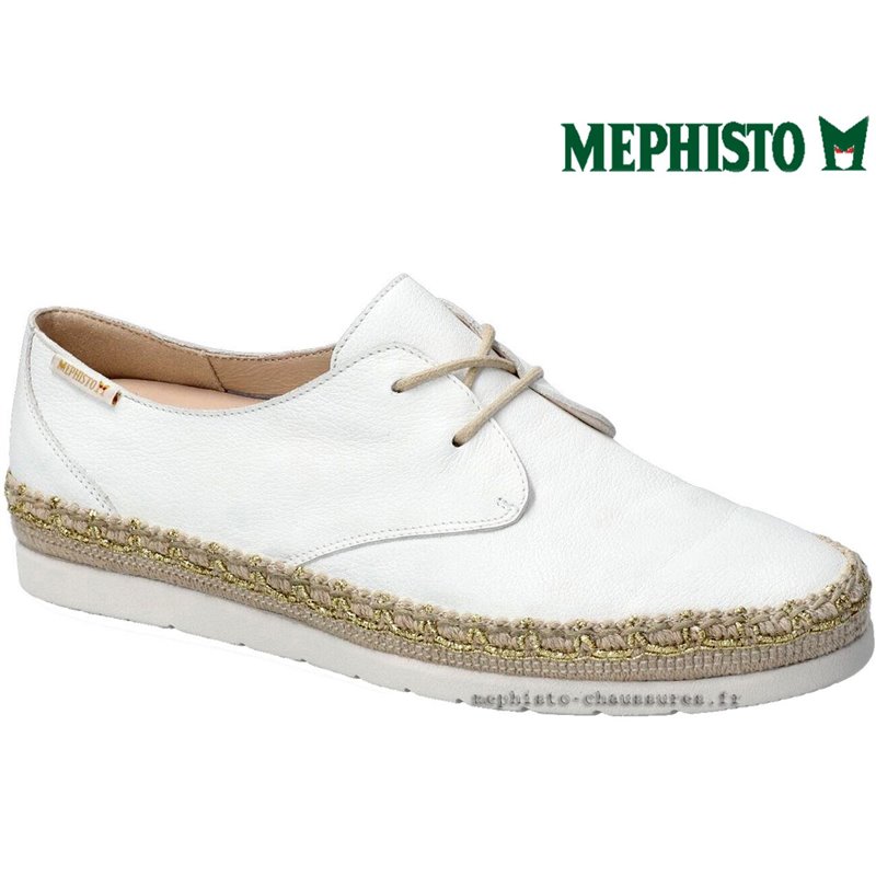 Mephisto Voleta Blanc lacets_derbies