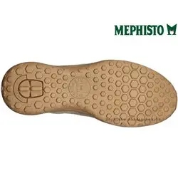 Mephisto Steve air Taupe Velours lacets_richelieu