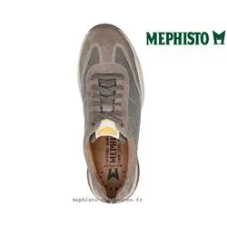 Mephisto Steve air Taupe Velours lacets_richelieu