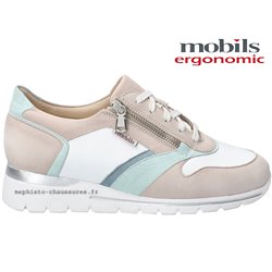 Mobils by Mephisto Ereen Blanc/Taupe basket_mode_basse