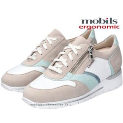 Mobils by Mephisto Ereen Blanc/Taupe basket_mode_basse