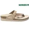 Mephisto Helenka Taupe nubuck mule-passe-doigt