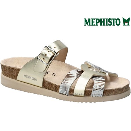 Mephisto Helma Or/Platine mule