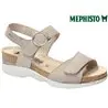 Mephisto Oriana Taupe Velours nu-pied