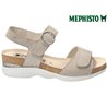 Mephisto Oriana Taupe Velours nu-pied