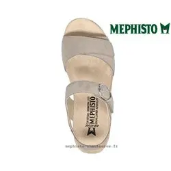 Mephisto Oriana Taupe Velours nu-pied
