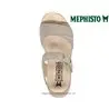 Mephisto Oriana Taupe Velours nu-pied