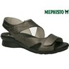 Mephisto Paska Noir/Or cuir nu-pied