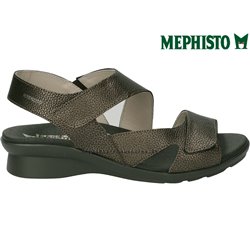 Mephisto Paska Noir/Or cuir nu-pied