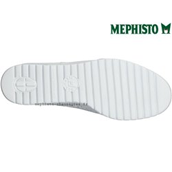 Mephisto Jana perf Blanc cuir mocassin