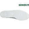 Mephisto Jana perf Blanc cuir mocassin