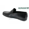 MEPHISTO Homme Mocassin ALGORAS Noir cuir lisse 9611