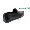 MEPHISTO Homme Mocassin ALGORAS Noir cuir lisse 9612