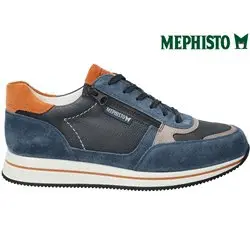 Mephisto Gilford Marine /Marron cuir basket_mode_basse