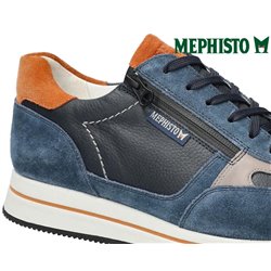 Mephisto Gilford Marine /Marron cuir basket_mode_basse