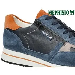 Mephisto Gilford Marine /Marron cuir basket_mode_basse