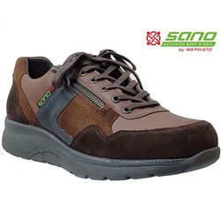 Sano Amory Marron lacets_richelieu