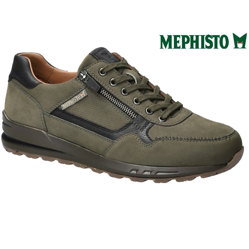 Mephisto Bradley Kaki lacets_richelieu