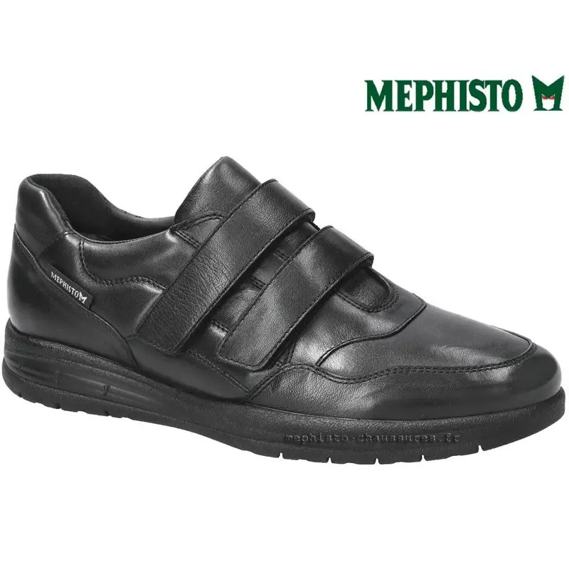 Mephisto Ianis Noir cuir scratch