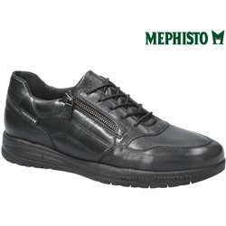 Mephisto Ilkar Noir cuir lacets_richelieu