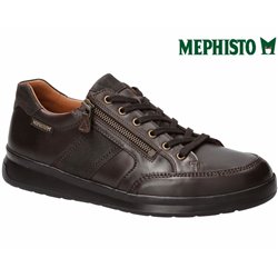 Mephisto Lisandro w Marron foncé cuir lacets_derbies
