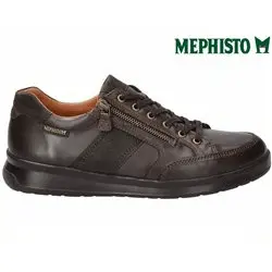Mephisto Lisandro w Marron foncé cuir lacets_derbies