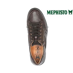 Mephisto Lisandro w Marron foncé cuir lacets_derbies