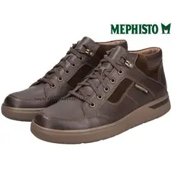 Mephisto Orton Marron foncé cuir bottillon