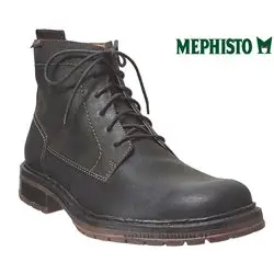 Mephisto Ladislas Marron foncé cuir bottillon