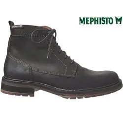 Mephisto Ladislas Marron foncé cuir bottillon