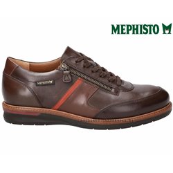 Mephisto Fabian Marron multi cuir lacets_richelieu