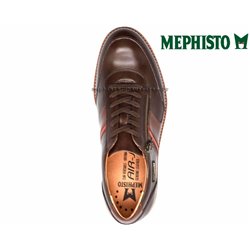 Mephisto Fabian Marron multi cuir lacets_richelieu