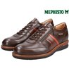 Mephisto Fabian Marron multi cuir lacets_richelieu
