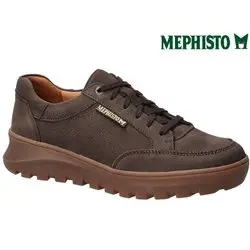 Mephisto Flynn Marron nubuck lacets_derbies