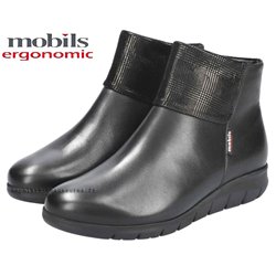 Mobils by Mephisto Ilinca Noir brillant bottine