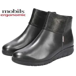 Mobils by Mephisto Ilinca Noir brillant bottine